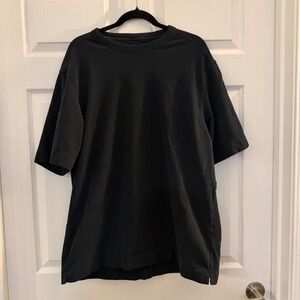 Abercrombie & Fitch T-Shirt Black Large Tall Minimalist Casual Streetwear Tee